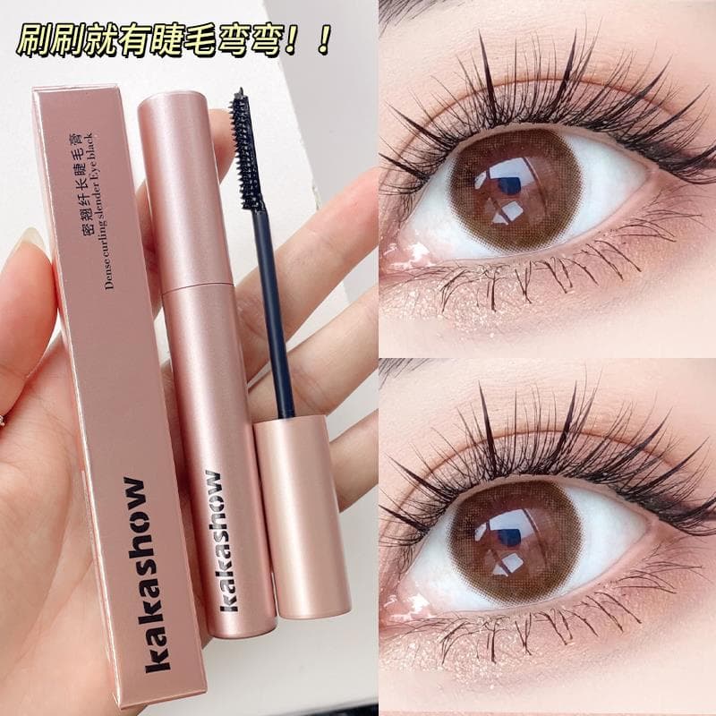 Secret curling longo rímel creme de girassol à prova dwaterproof água não-manchas curling estilo de longa duração Primer