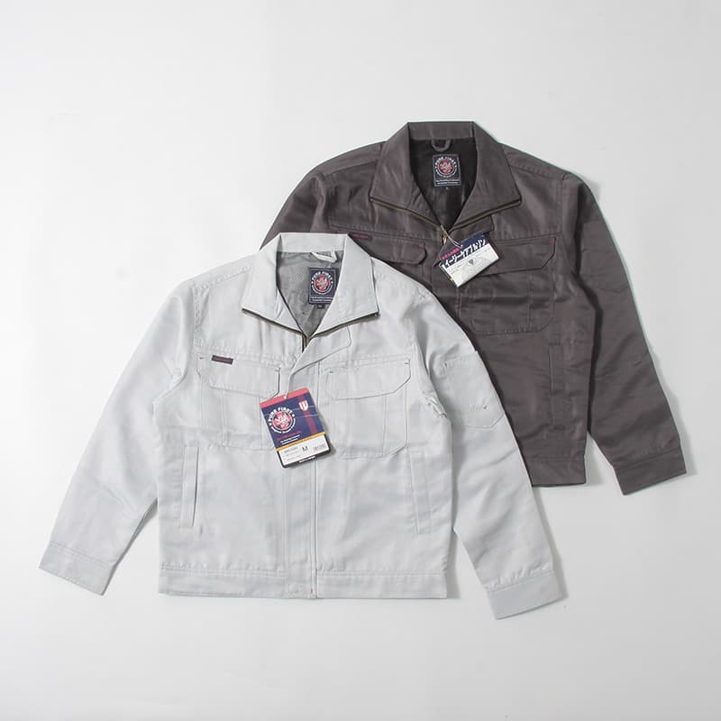 Comércio exterior primavera outono lapela fina curto Multi-bolso macacão jaqueta japonês único masculino macacão jaqueta