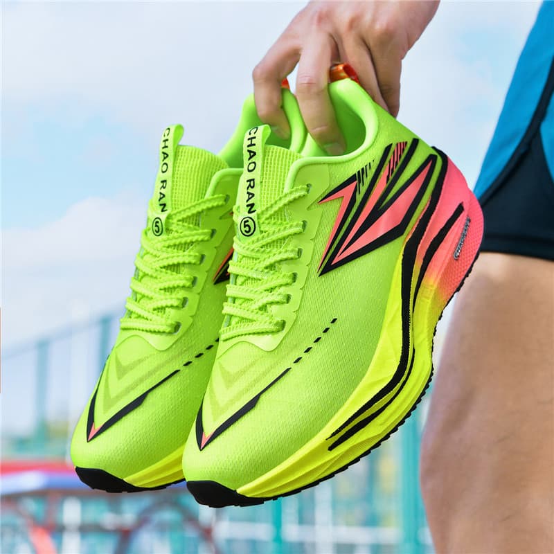Tênis De Corrida Profissional Com Placa De Carbono Respirável , Leve E Absorvente De Choque 45