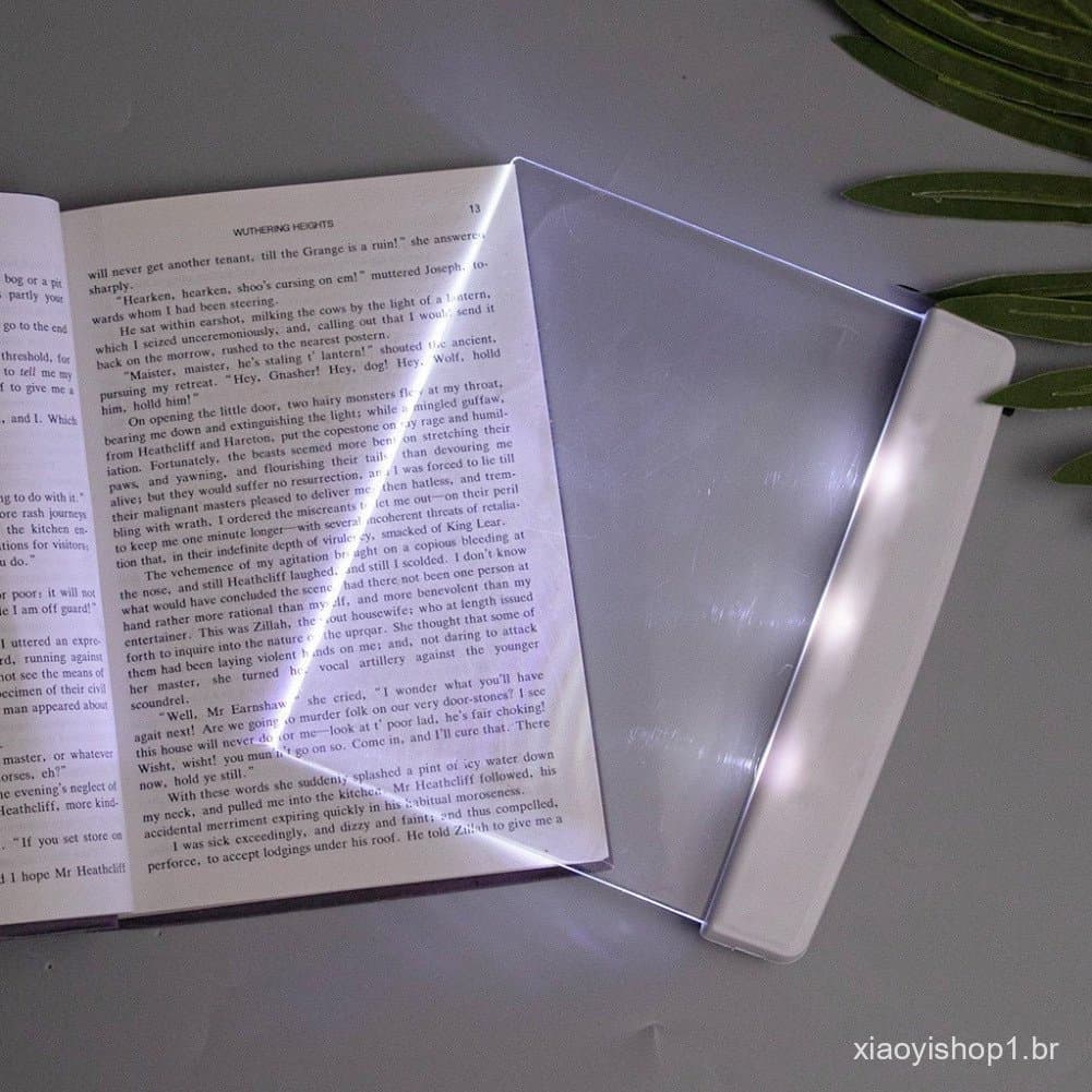 Luz De Leitura LED Noturna Livro Família Estudo Cuidados Com Os Olhos Lâmpada Portátil Marcador