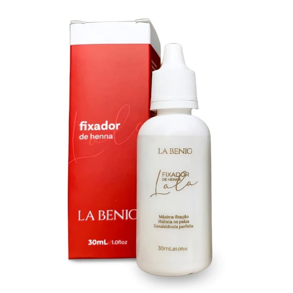 FIXADOR DE HENNA SOBRANCELHAS LA BENIG 30ML