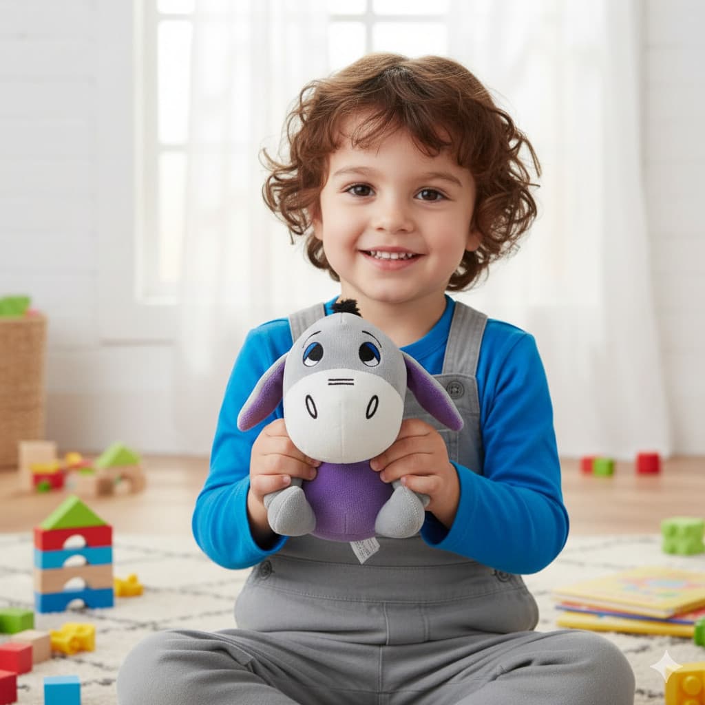Pelúcia burro burrinho pooh Bizonho presente de aniversário crianças brinquedos