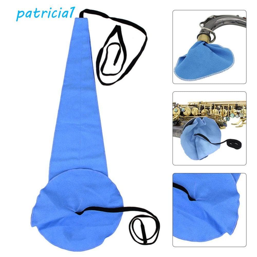 PATRICIA1 Pano De Limpeza De Saxofone , Sopros Altamente Absorvente Alto Tenor Sax Azul