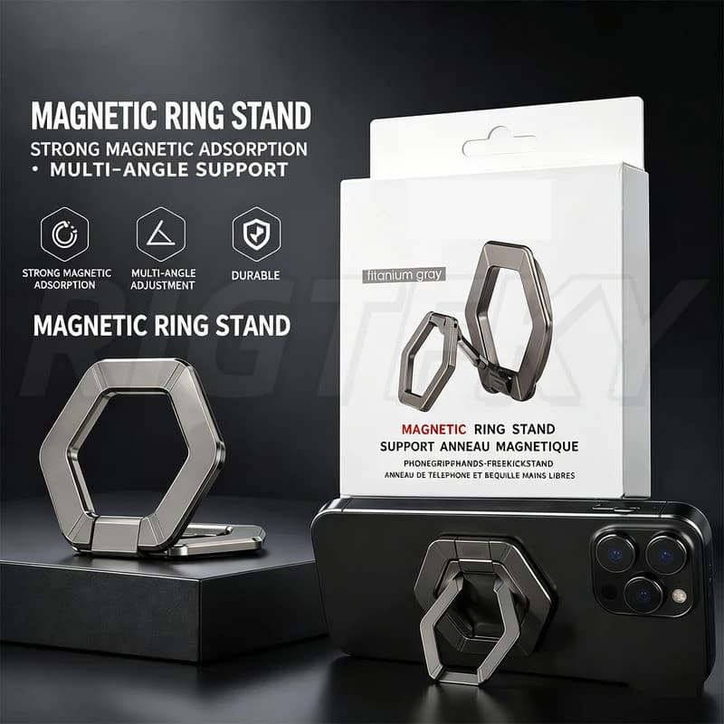 Nova Cor ~ UAG MagSafe Magnético Multi-Ângulo Anel Suporte Portátil Função Telefone Kickstand Caber Vários Mo