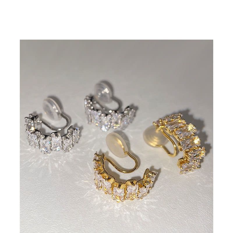 Brinco Feminino Brinco Argola Feminino Brinco Ear Cuff Super piscando japonês coreano High-End sentimento zircão Mosquit