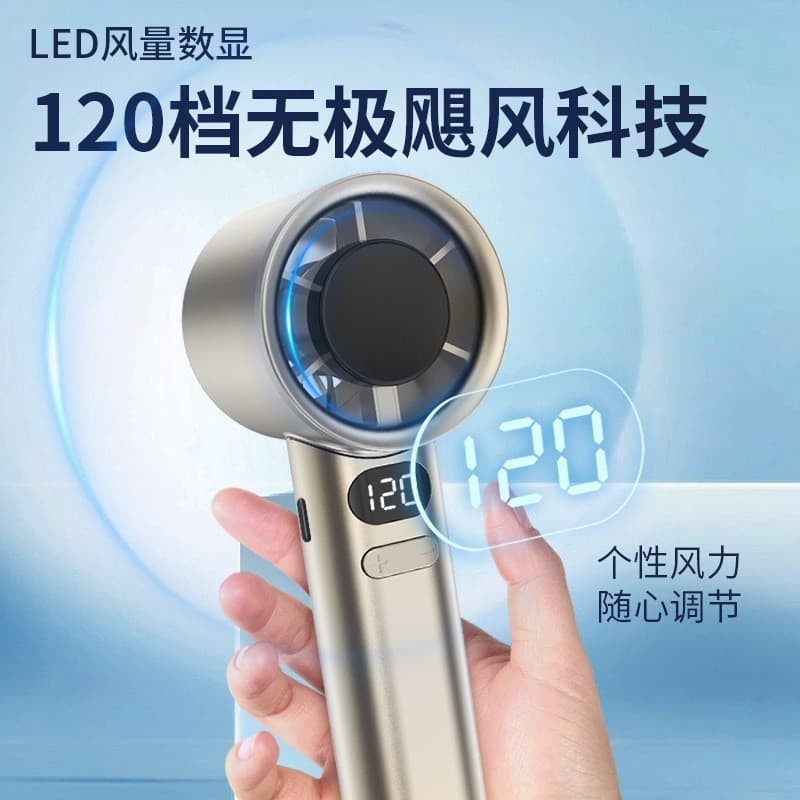 Ventilador Portátil M11 Turbo Pequeno De Alta Velocidade E Alto Vento