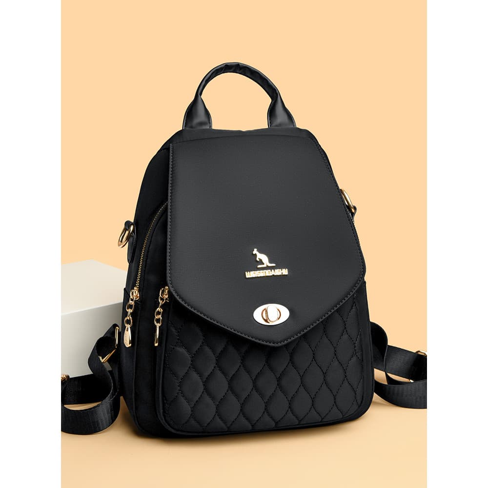 Oxford pano multifuncional senhoras pequena mochila 2026 novo estilo diamante moda Casual mochila All-Match saco de esco