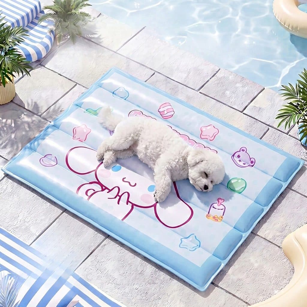 Yugui cão Pet almofada de gelo legal maca de gato almofada de dormir louro pequeno médio grande cama de cachorro maca de