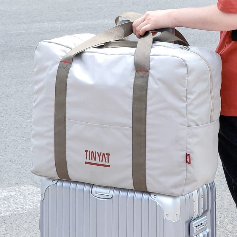 Bolsa de viagem portátil preferida do Japão, bolsa de armazenamento feminina de grande capacidade, dobrável, leve, pode