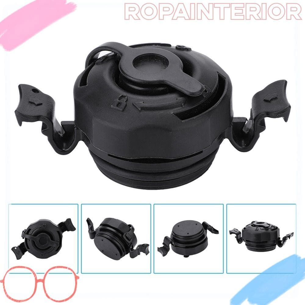Válvula De Colchão De Ar ROPAINTERIOR , Substituição De Plástico Com Diâmetro , 3 Em 1 Preta De 4.5 cm