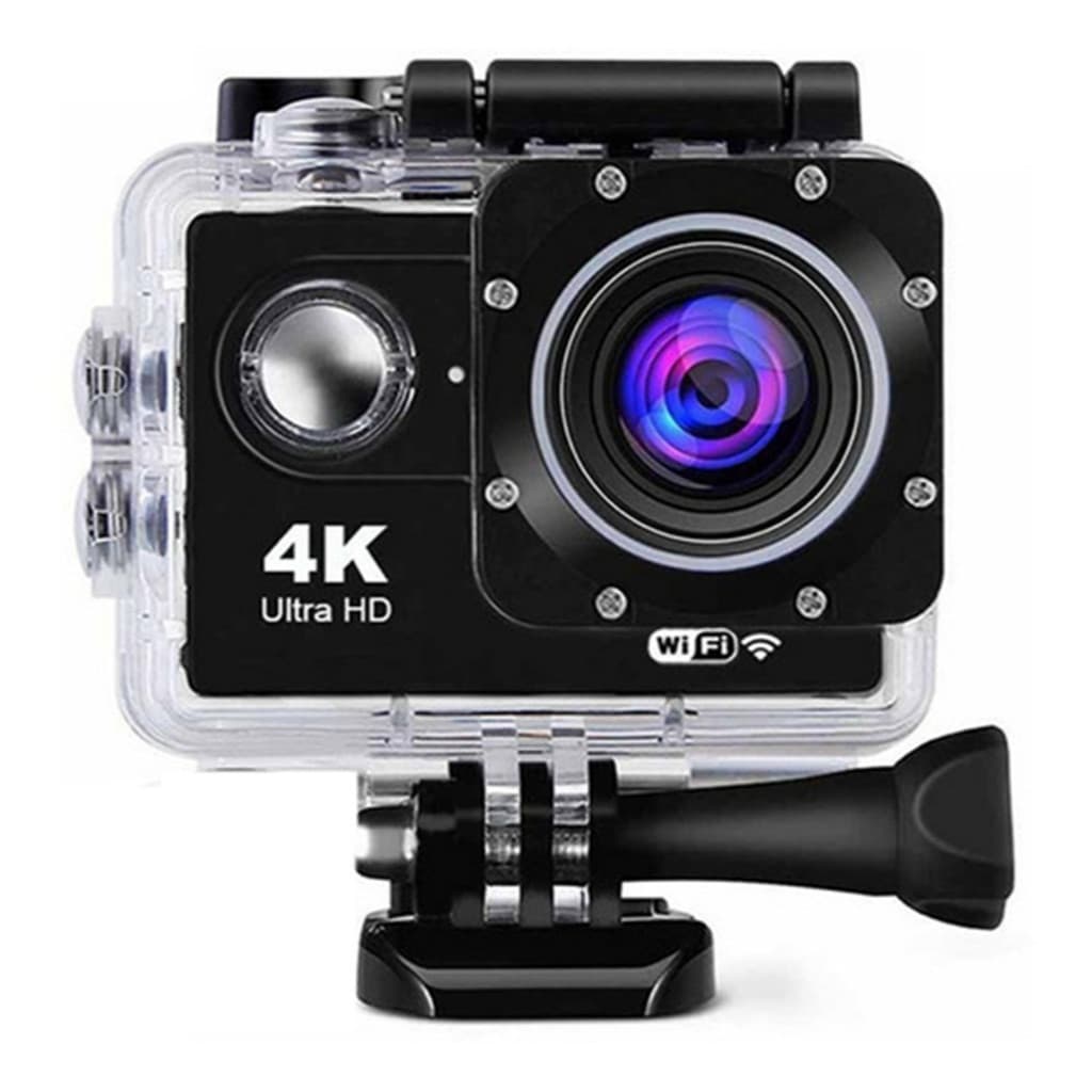 Câmera WIFI esportiva Full HD 4K à prova d'água unibom