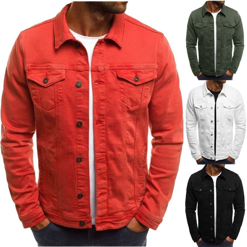 Jaqueta Jeans Masculina