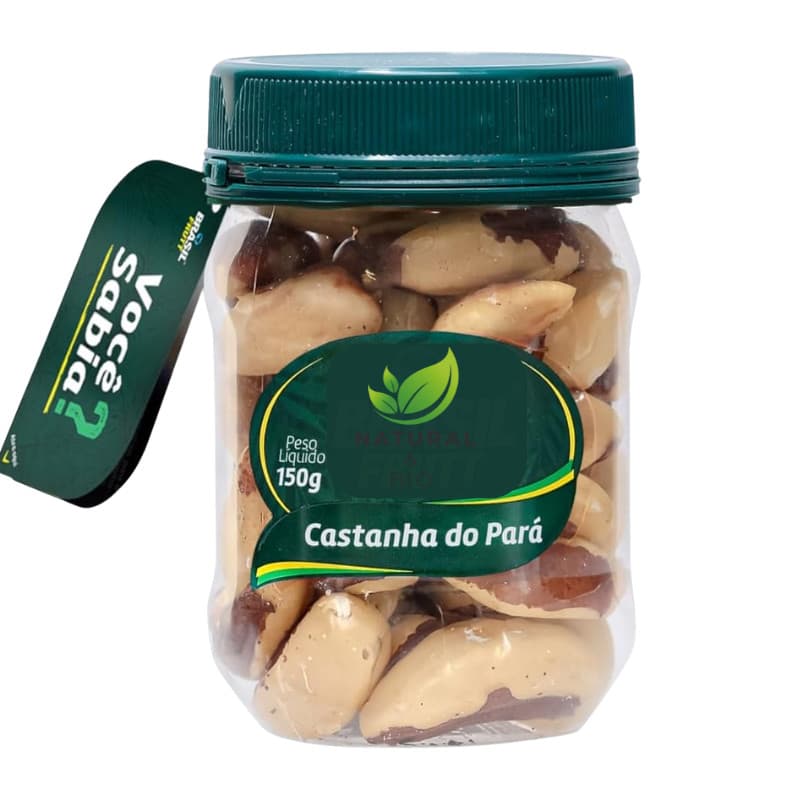 CASTANHA DO PARA INTEIRA 150 GRAMAS PREMIUM ENVIO IMEDIATO