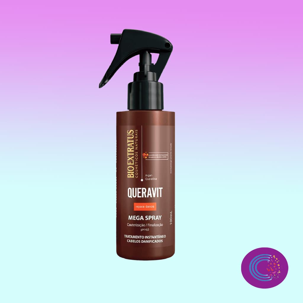 MEGA SPRAY CAUTERIZAÇÃO / FINALIZAÇÃO Queravit 100 ML Bio Extratus