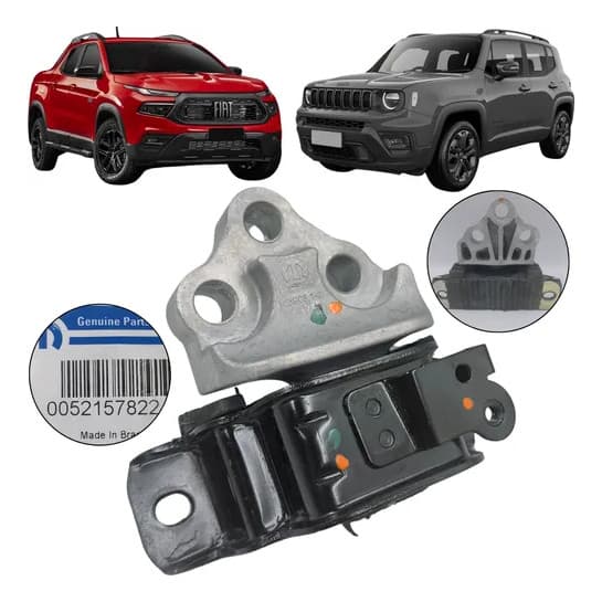 Coxim Motor Lado Esquerdo Toro 1.8 16v Fiat 52157822