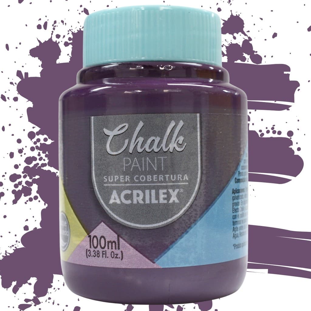 Tinta Chalk Paint 100ml 458 - Púrpura Noturna