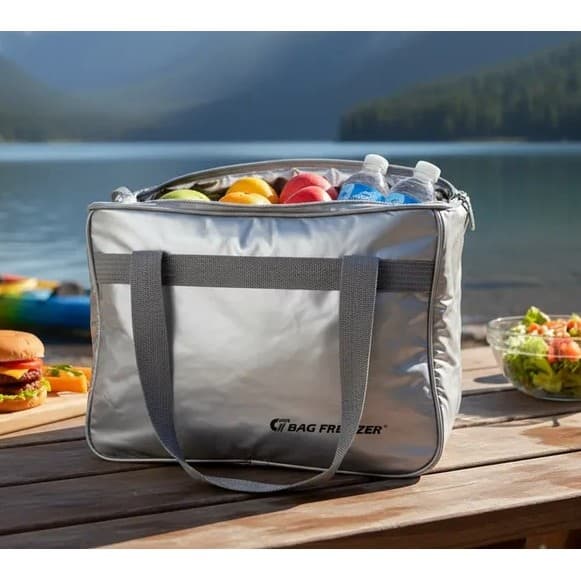 Bolsa Térmica 26 Litros Bag Freezer Bebida Lanche Praia