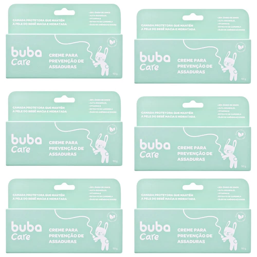 KIT 6UN POMADA 50G - BUBA