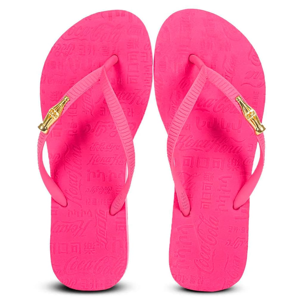 Chinelo Feminino Coca Cola Sandal Way Confortável Básico Chinelo Coca Cola Feminino Original Praia