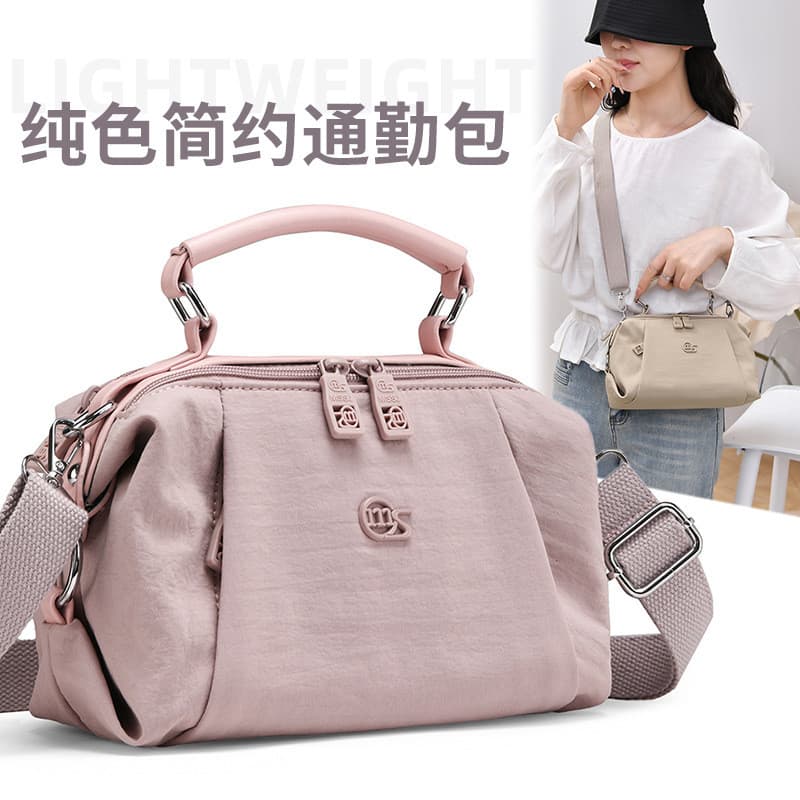 Cross-Border novo estilo Multi-bolso bolsa 2026 moda All-Match bolsa de ombro leve de grande capacidade