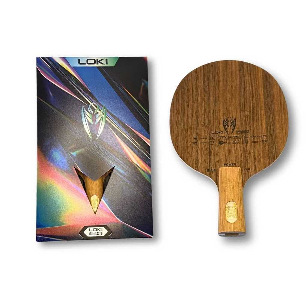 Raquete Classineta Tênis De Mesa Loki K11 Carbono Ofensivo