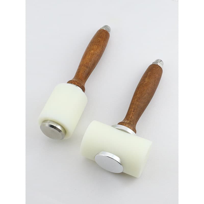 Martelo de escultura em couro de Nylon, martelo em forma de T, martelo Vertical, feito à mão, faça você mesmo, produtos