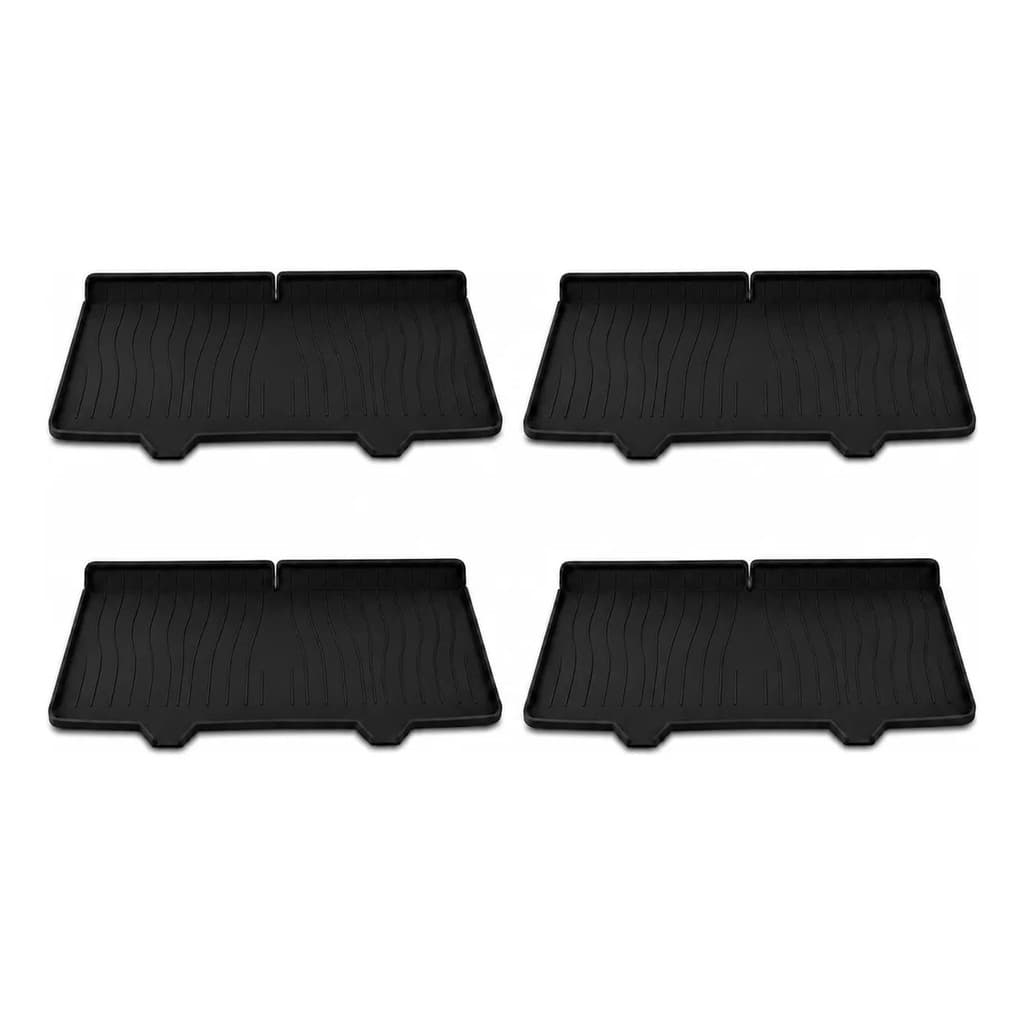 Kit 4 Tapete Escorredor Pia Protetor Silicone Louça Cozinha Água Bancada Torneira Mesa