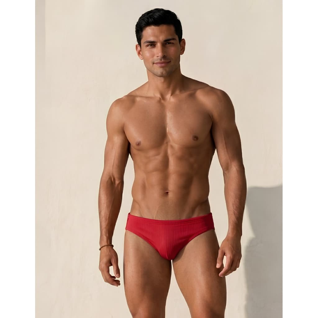 Sunga Slim Masculina Estampa Carmim Wonder Brasil