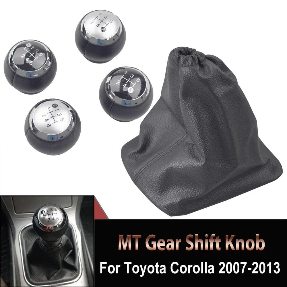 Manopla De Mudança De Marcha Alavanca Shifter Vara Gaiter Boot Capa Para Toyota Corolla 2007 2008 2009 2010 2011 2012 20