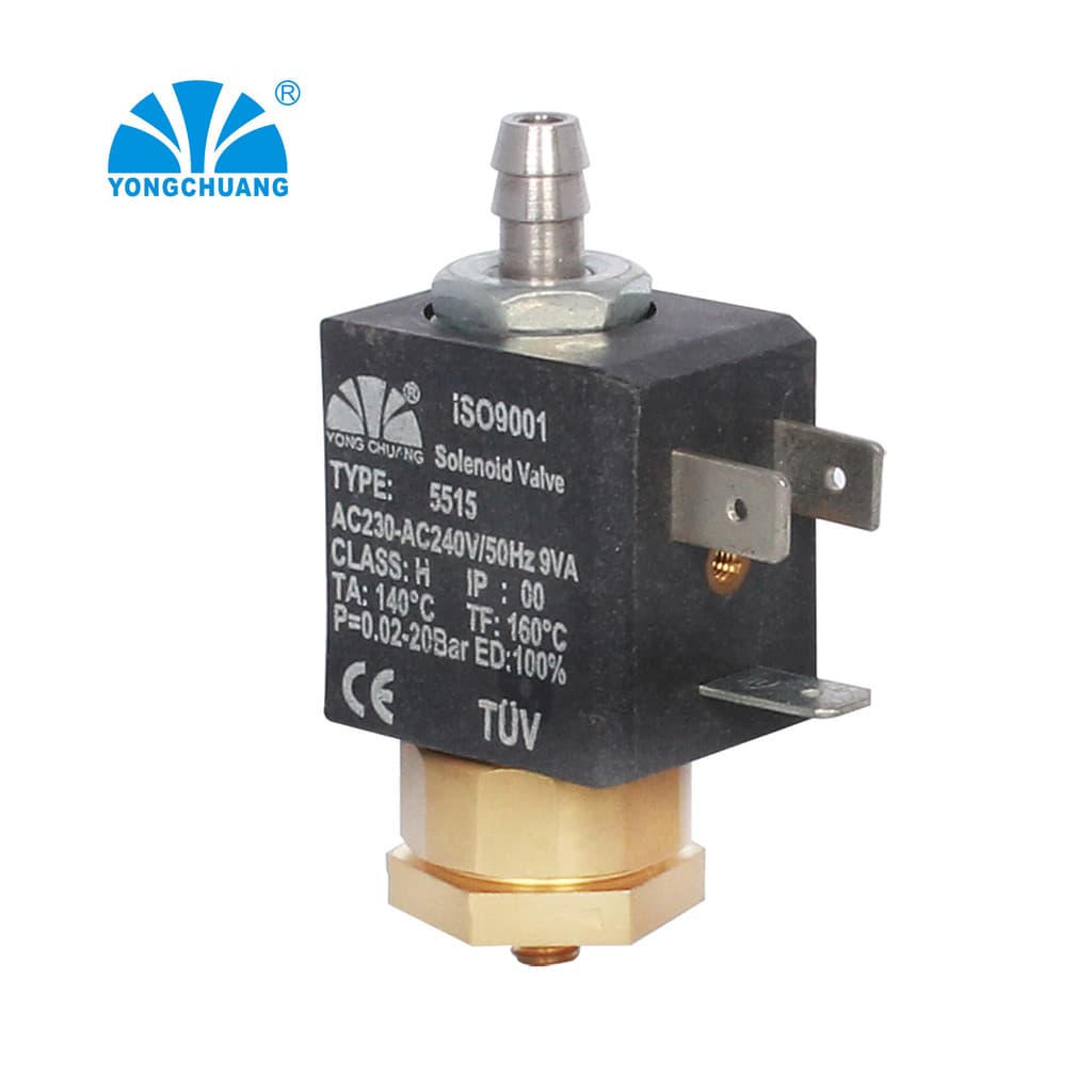 Fornecimento de válvula solenóide de sprinkler automotivo 5515-04M, válvula solenóide de compressor de ar condicionado a