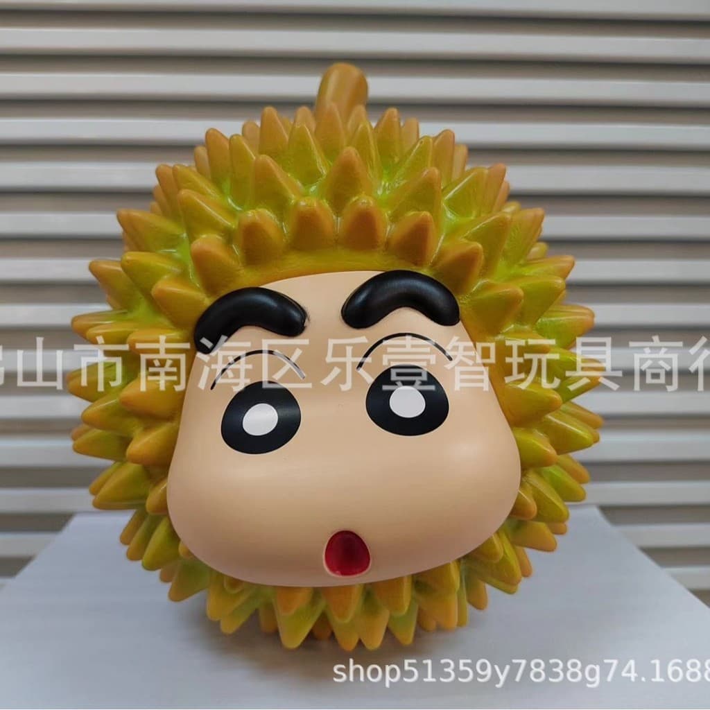 Nova figura de tamanho médio da versão Q do Crayon Shin-chan, brinquedo decorativo GK Natsunohara Shinnosuke.