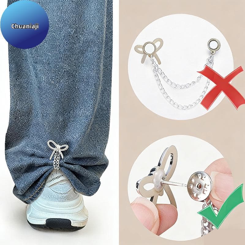 Clipes De Roupas Ajustáveis Femininos Chuaniaji Com Decorações De Borboleta – Encurtamento De Manga Instantânea , Adequa
