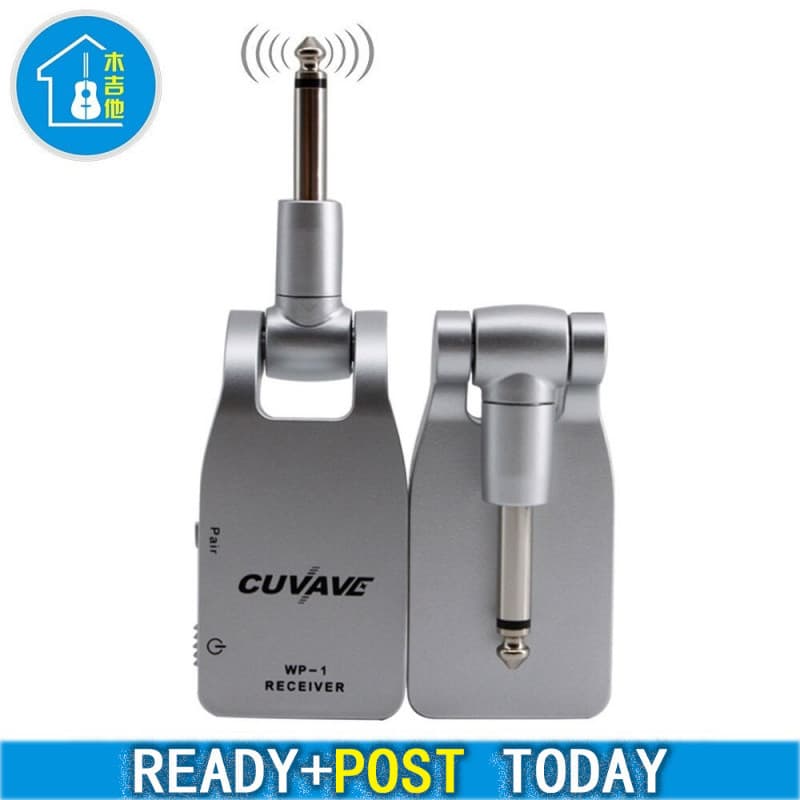 Captador Sem Fio Para Guitarra Elétrica Cuvave 2.4G 30M Transmissão Recarregável E Receptor