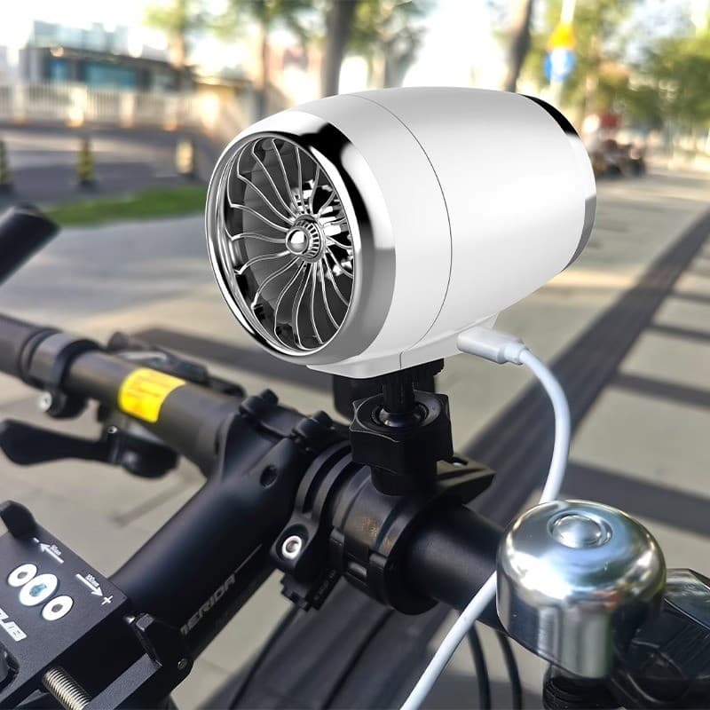 Ventilador do carro do motor ventilador de pesca da bicicleta ventilador do veículo elétrico portátil ao ar livre USB vi