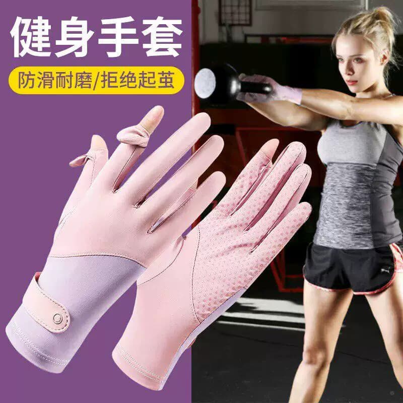 Luvas de Fitness anti-casulo dedo completo feminino profissional antiderrapante resistente ao desgaste equipamento de fe