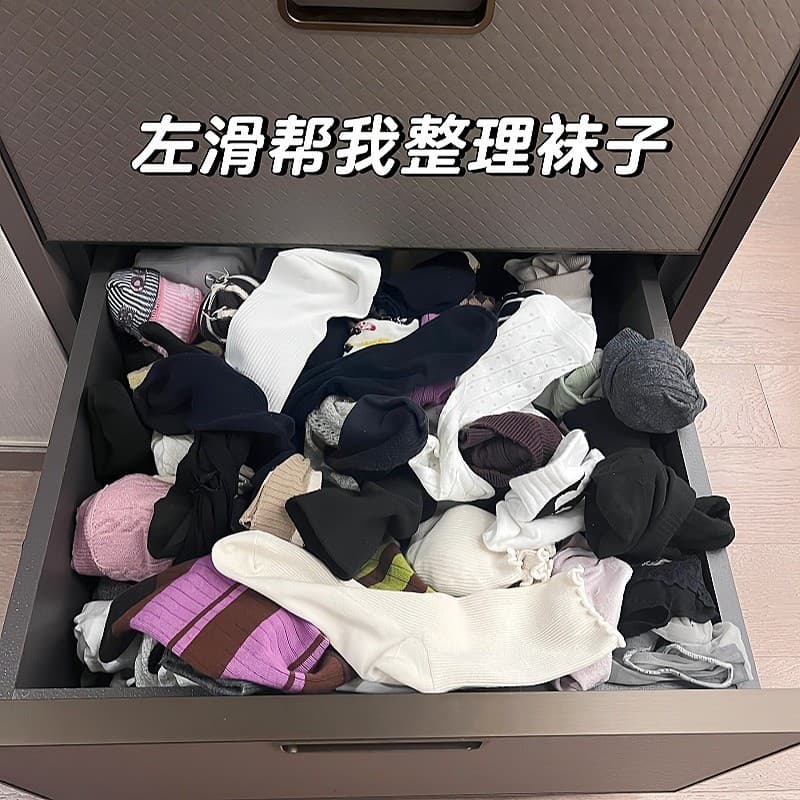 Meias de armazenamento ferramenta útil roupa interior calcinha compartimento organizador caixa guarda-roupa gaveta roupa