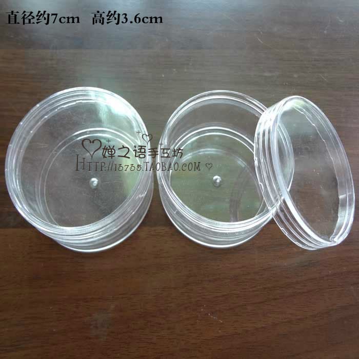 Caixa frisada diy acessórios de jóias caixa de armazenamento caixa de doces pequena de comprimidos redonda d