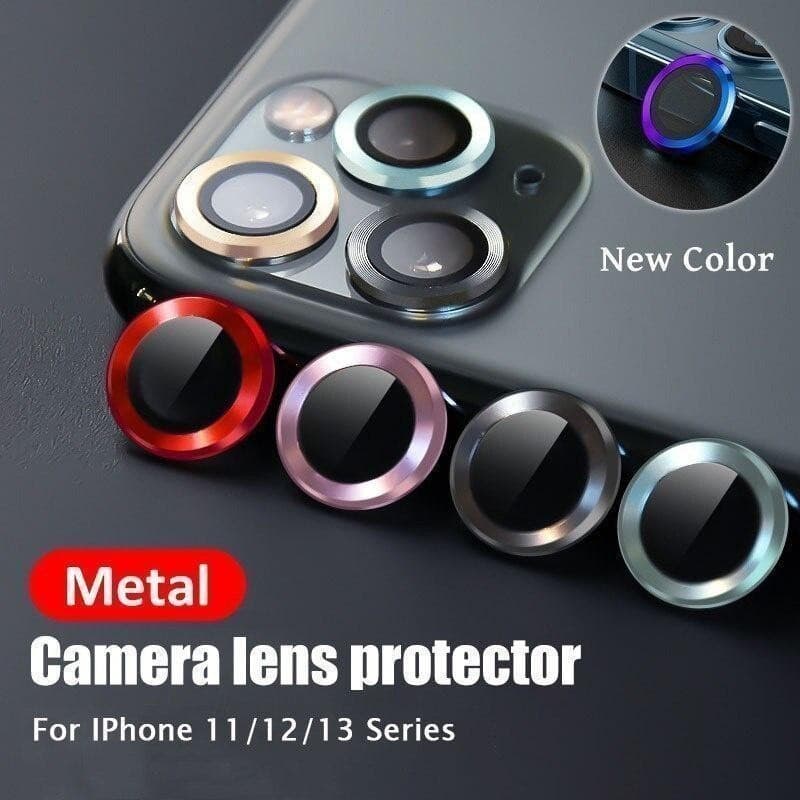 Kit Lente Película De Câmera Lisa Para Iphone 11 12 13 14 15 PLUS PRO MAX HI