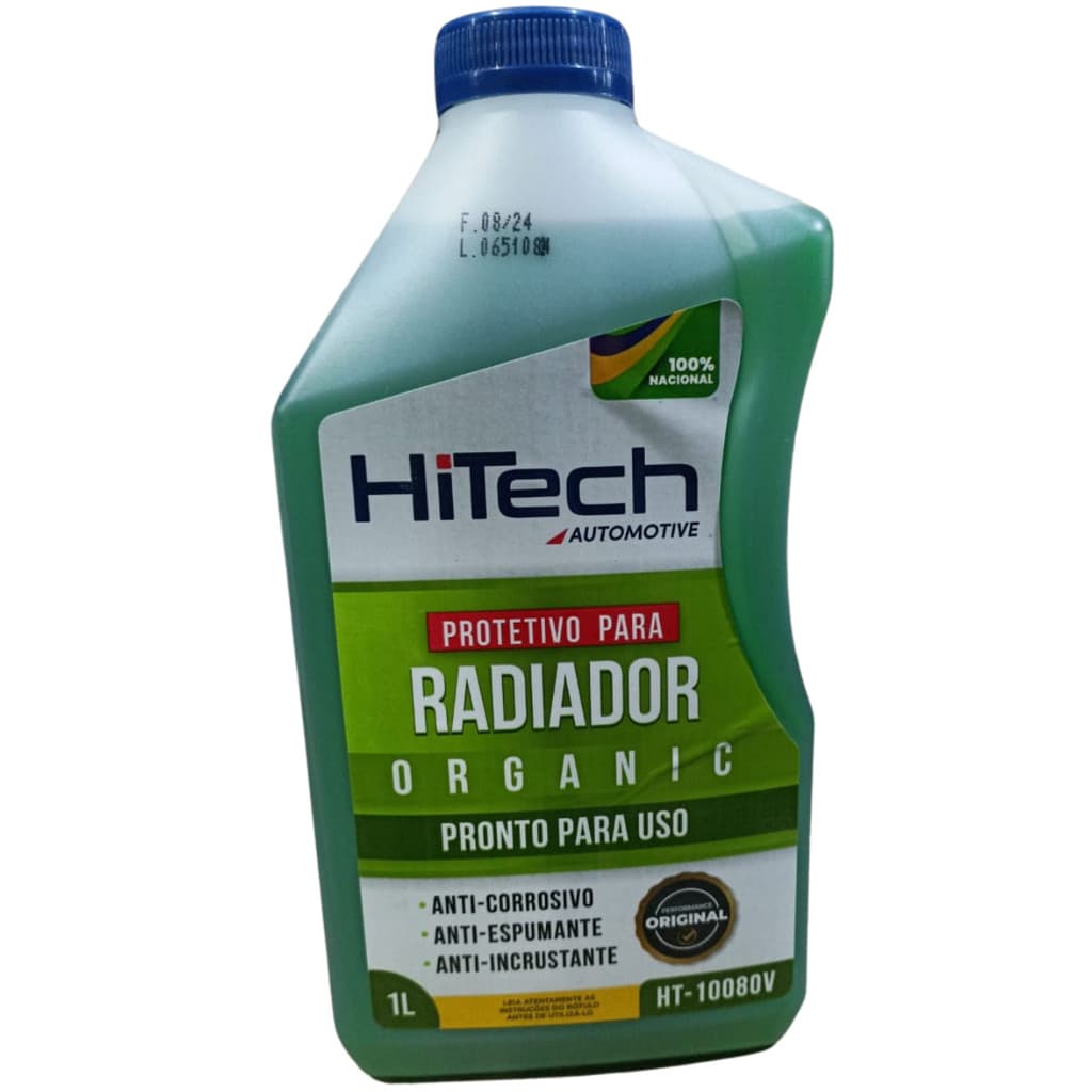 Aditivo Hitech Verde 1L Para Radiadores Pronto Para Uso