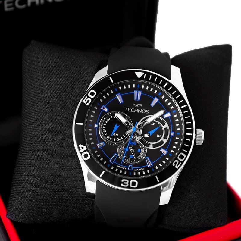Relógio Technos Masculino  Esportivo  Multifunção 6P29AIQ/8P  Relogio  Masculino  Original