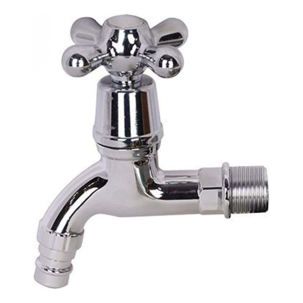 Torneira de Parede PVC Cromada 1/2''