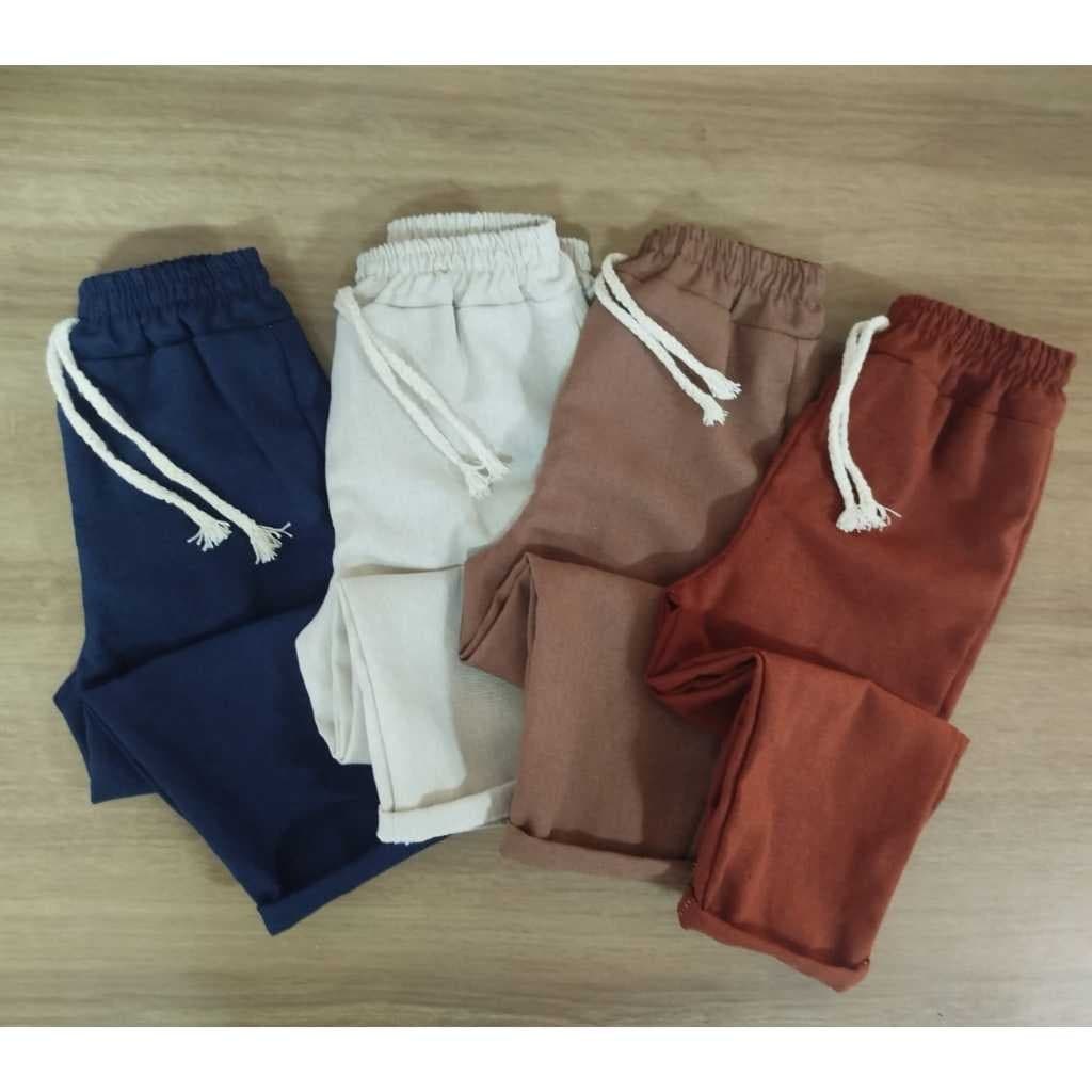 KIT C/4 CALÇAS INFANTIL ELEGANTE KIDS