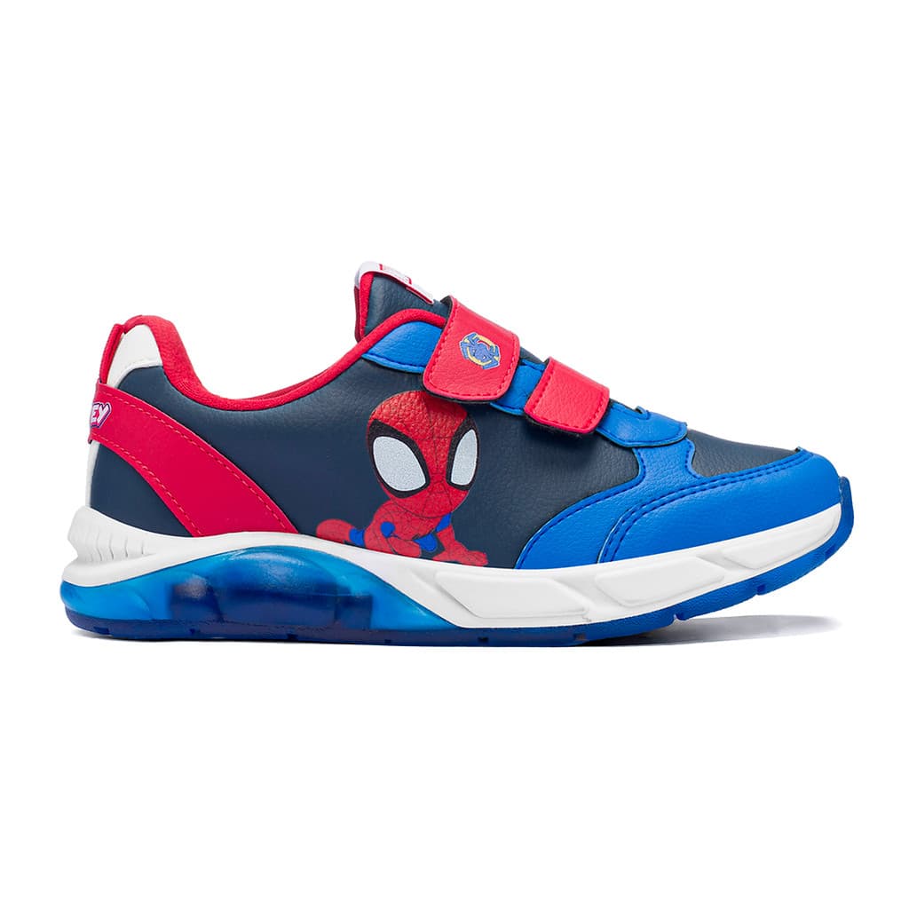 Tenis Infantil Meninos Spider Led Conforto Marvel Original