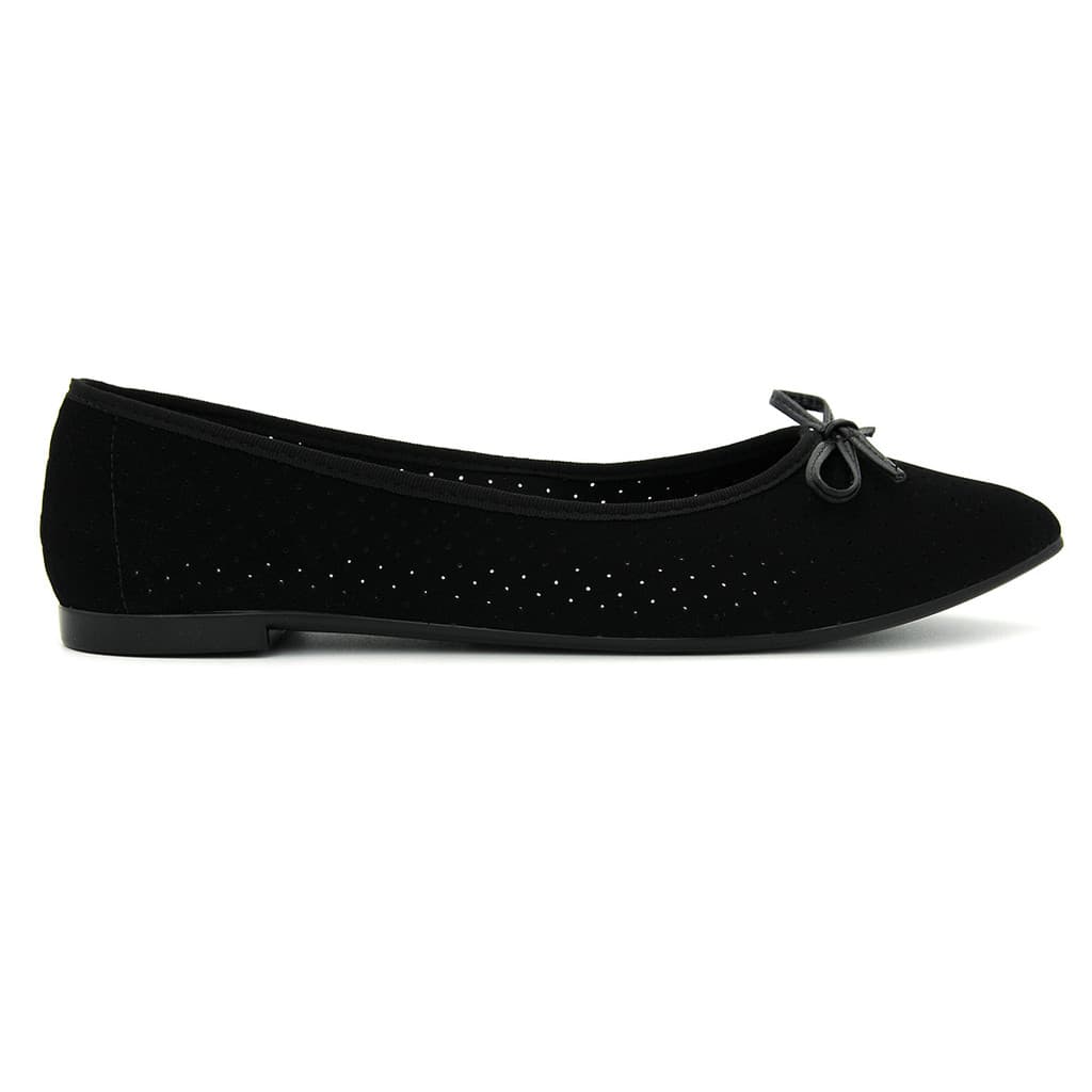 Sapatilha Moleca 5727.115 Casual Baixo Conforto Social Leve Bico Fino Feminino