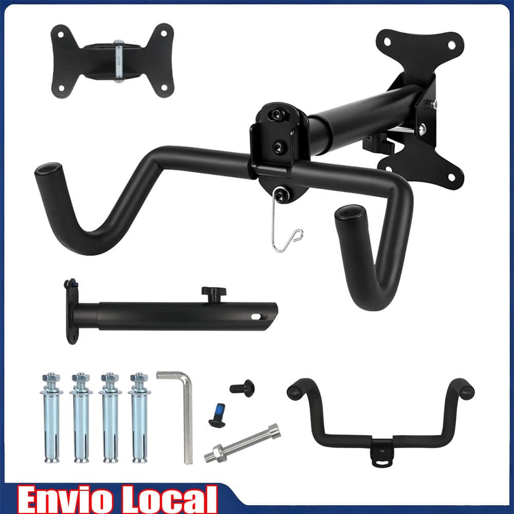Suporte de parede para bicicleta | Suporte Horizontal para bicicleta | Gancho ajustável pesado, suporte de parede