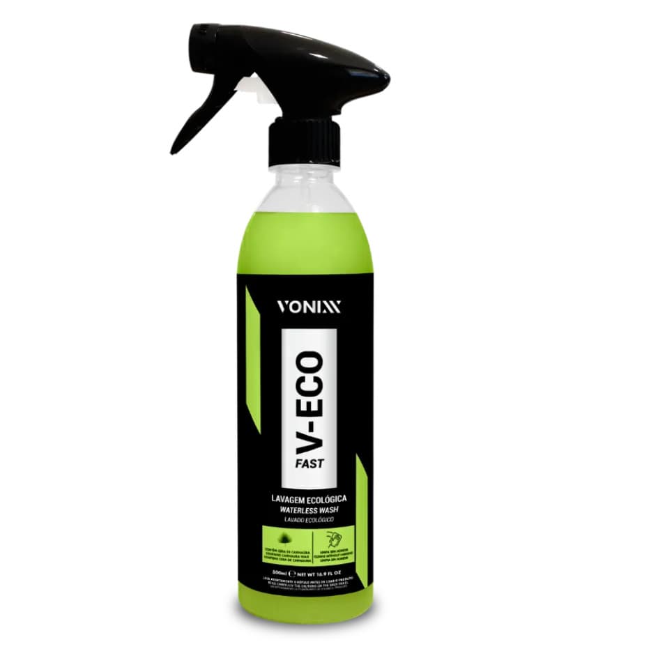 V-eco Fast 500ml Vonixx Lava À Seco Automotivo Cera Carnaúba