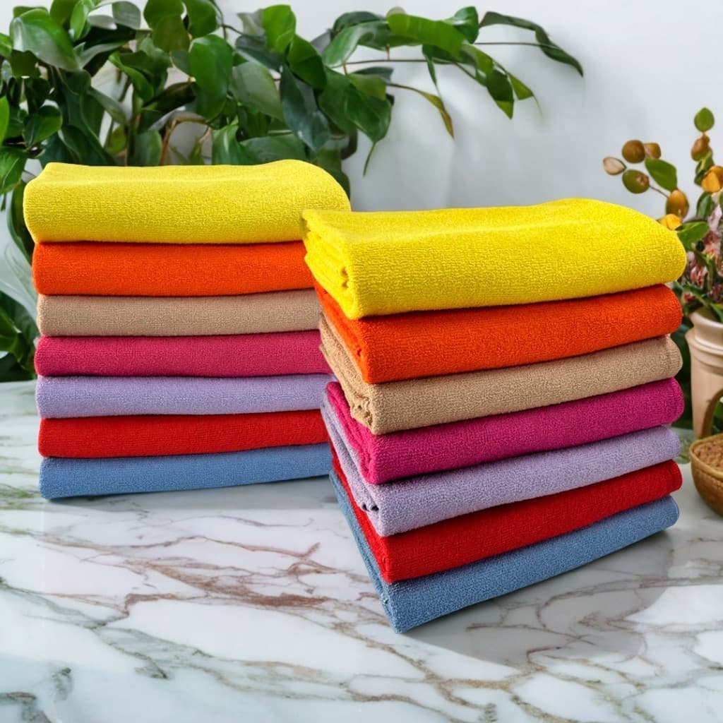 Kit 2 Toalhas de Banho Clássica Ótima Absorção 60cm x 115cm . -  VS Toalhas