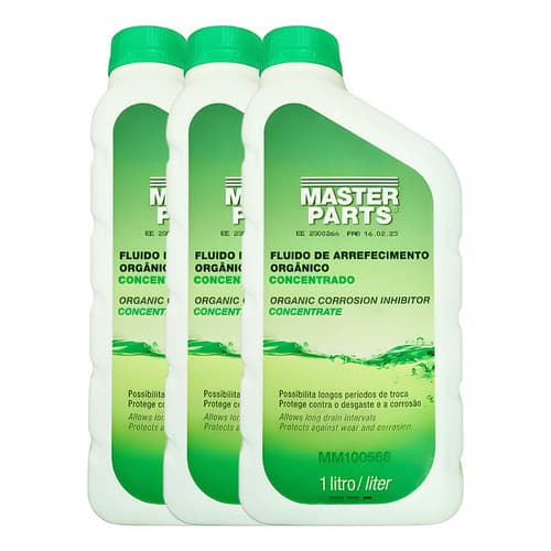 Kit 3 Aditivo Radiador Orgânico Concentrado Motor Diesel Mwm