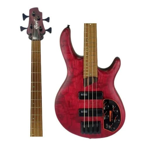 Contra Baixo Cort Element Series B4 Element OPBR Open Pore Burgundy Red