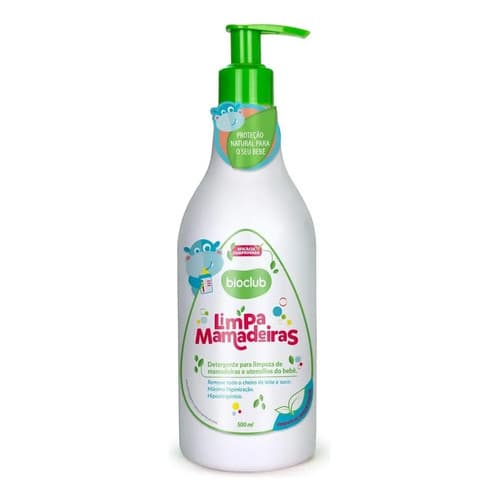Detergente P/ Mamadeiras Chupeta Bebê 500ml Bioclub Envio Já